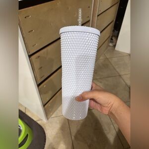 Starbucks White Textured Tumbler